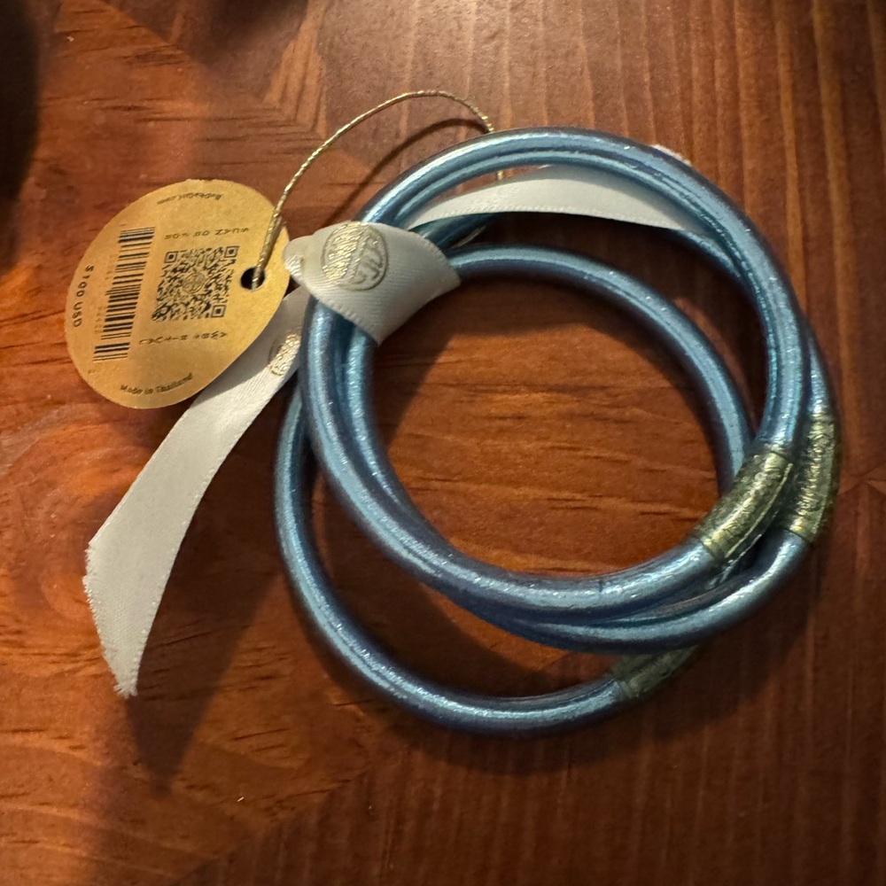 Blue Multi-Loop Hair Tie